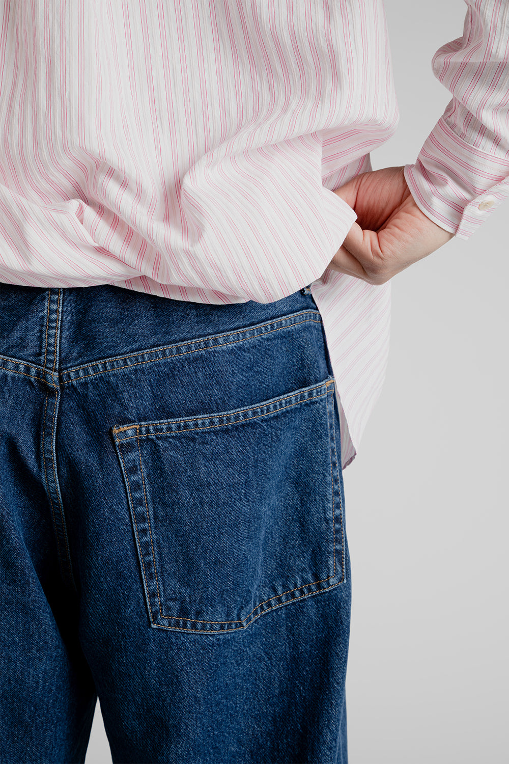 Wide Twist Denim - Rinse Blue - Wallace Mercantile Shop