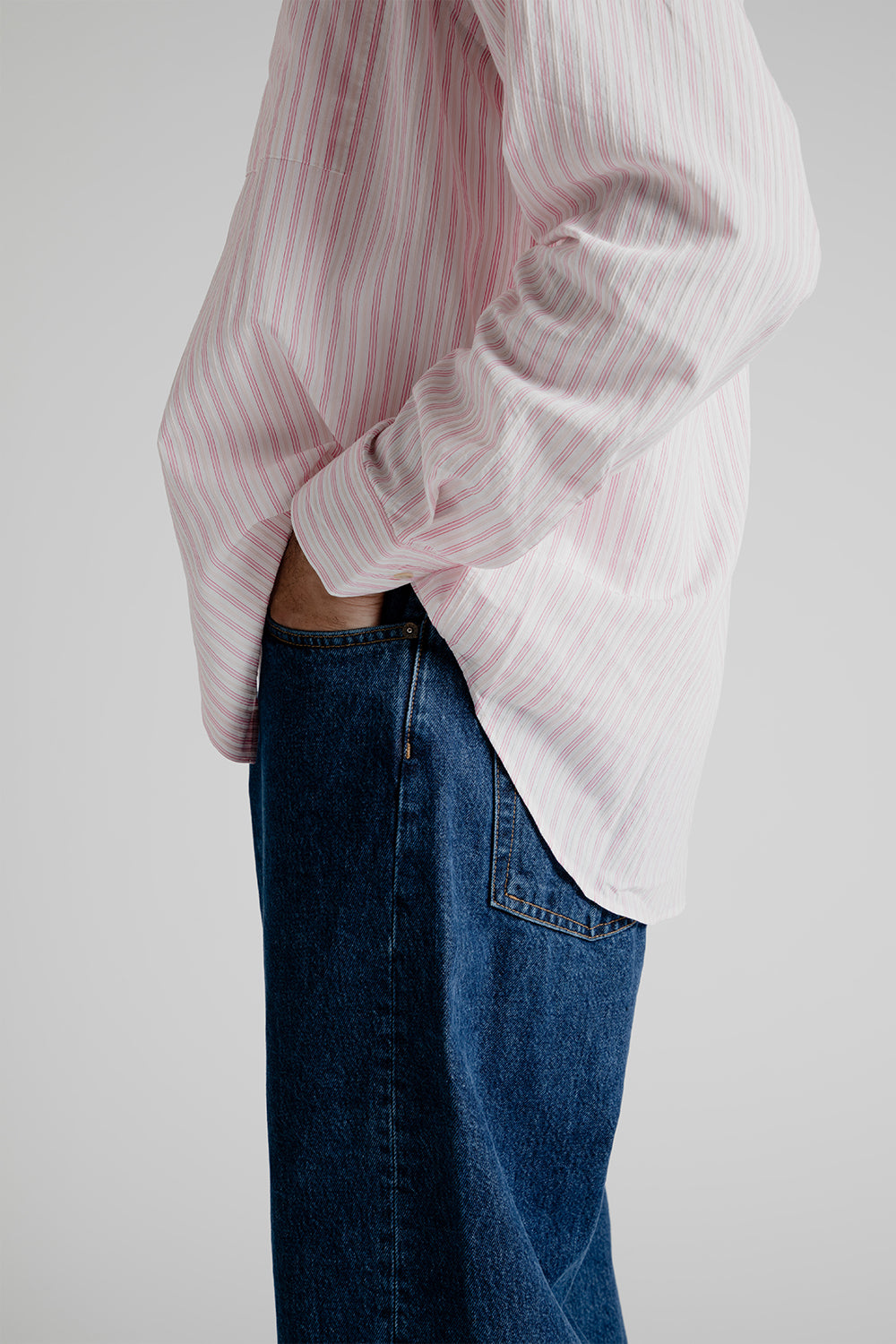 Wide Twist Denim - Rinse Blue - Wallace Mercantile Shop