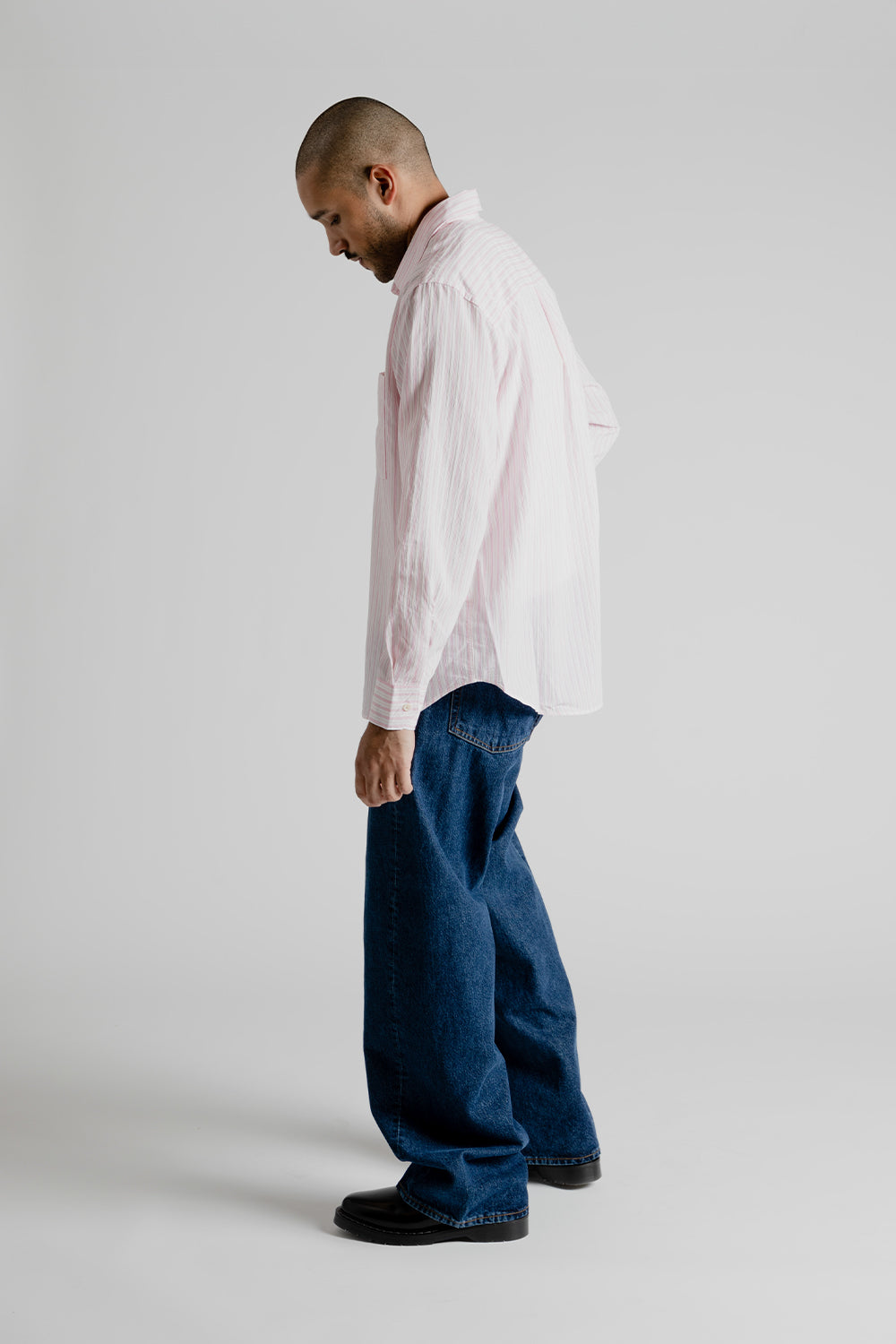 Wide Twist Denim - Rinse Blue - Wallace Mercantile Shop