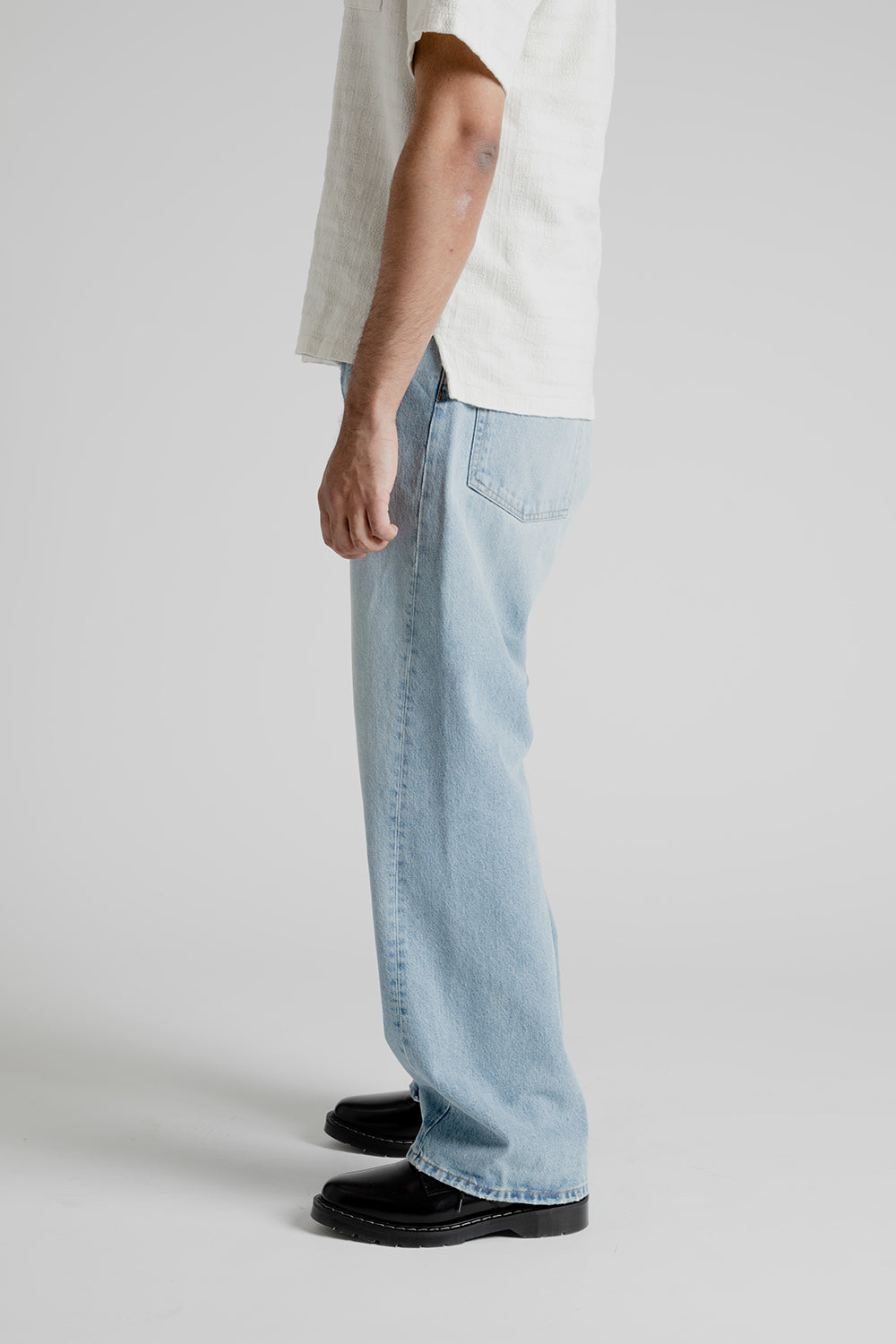Wide Twist Denim - Vintage Blue - Wallace Mercantile Shop