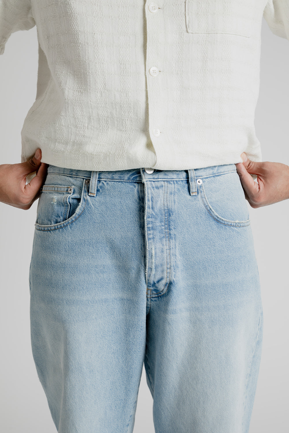 Wide Twist Denim - Vintage Blue - Wallace Mercantile Shop