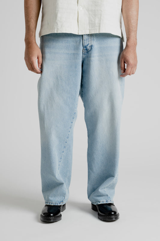Wide Twist Denim - Vintage Blue - Wallace Mercantile Shop