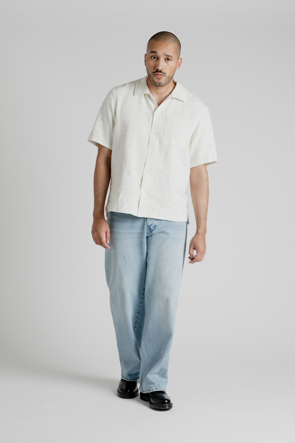Wide Twist Denim - Vintage Blue - Wallace Mercantile Shop
