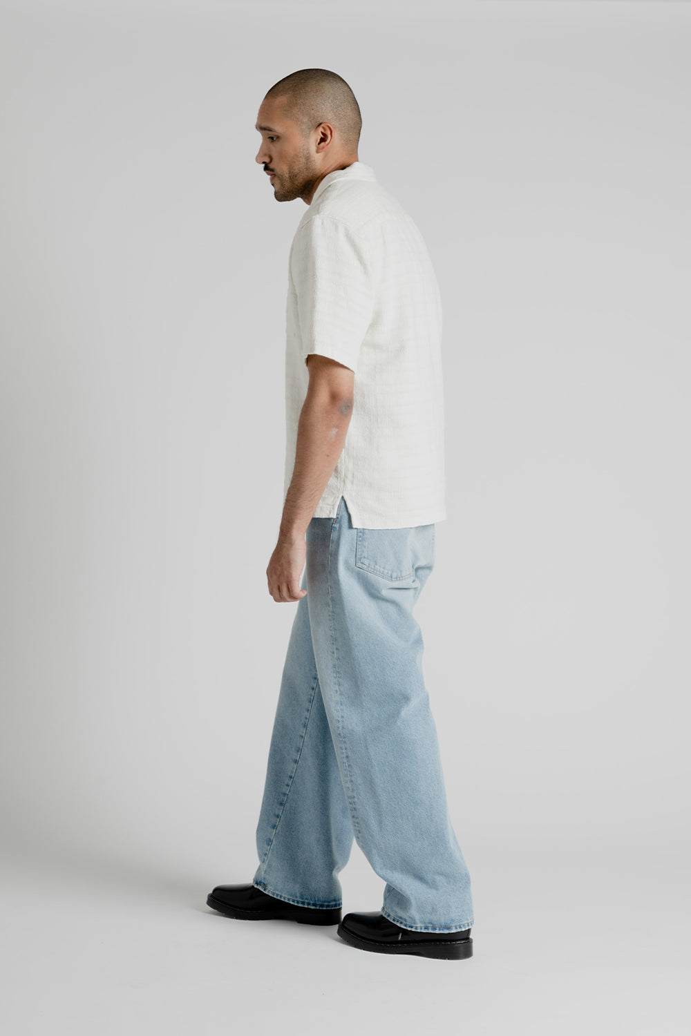 Wide Twist Denim - Vintage Blue - Wallace Mercantile Shop