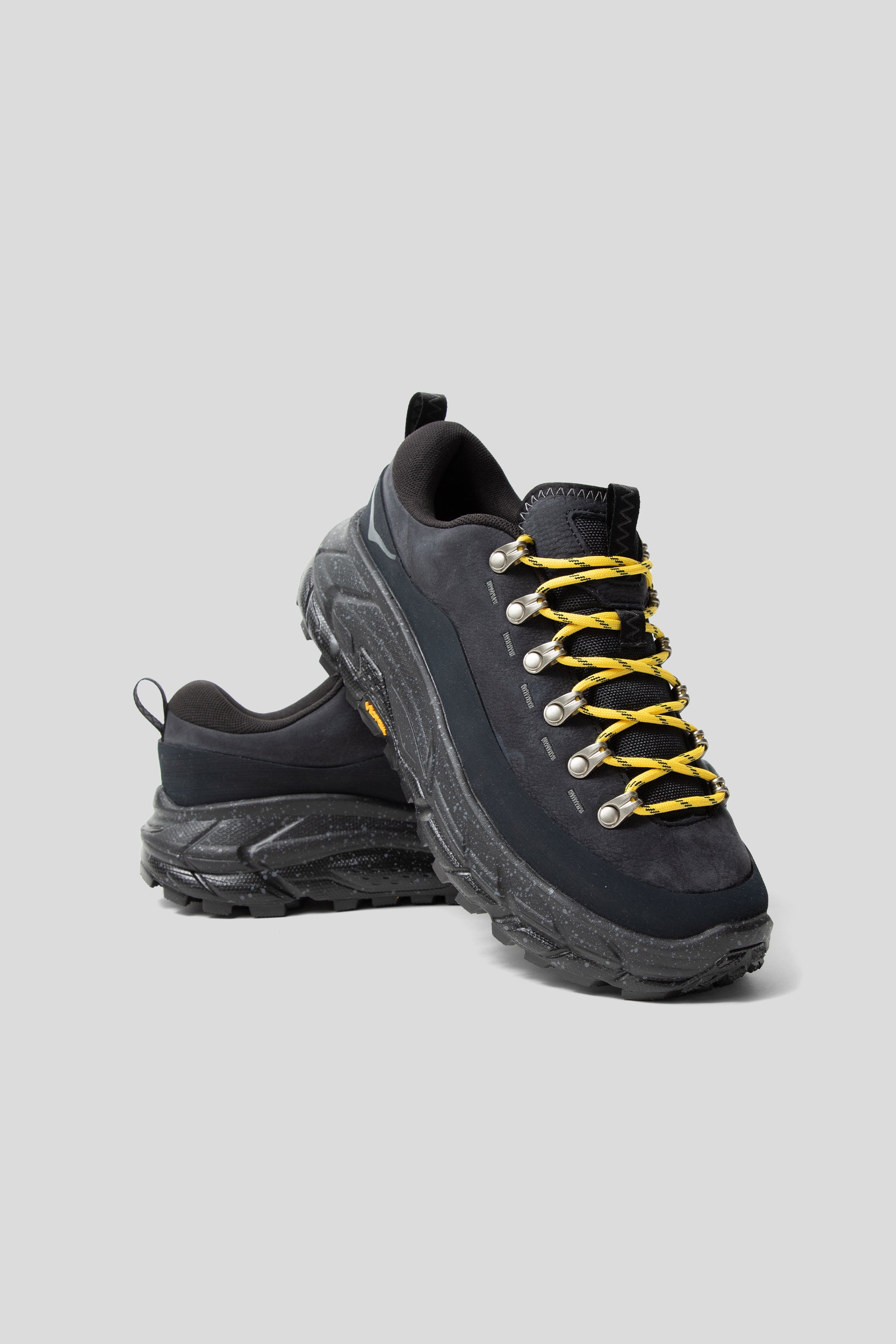 Hoka's Tor Summit sneakers in black.