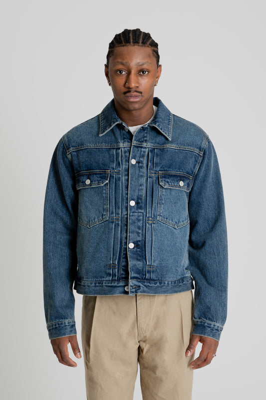 Uniform Bridge 2nd Type Denim Jacket Indigo Washed Focus