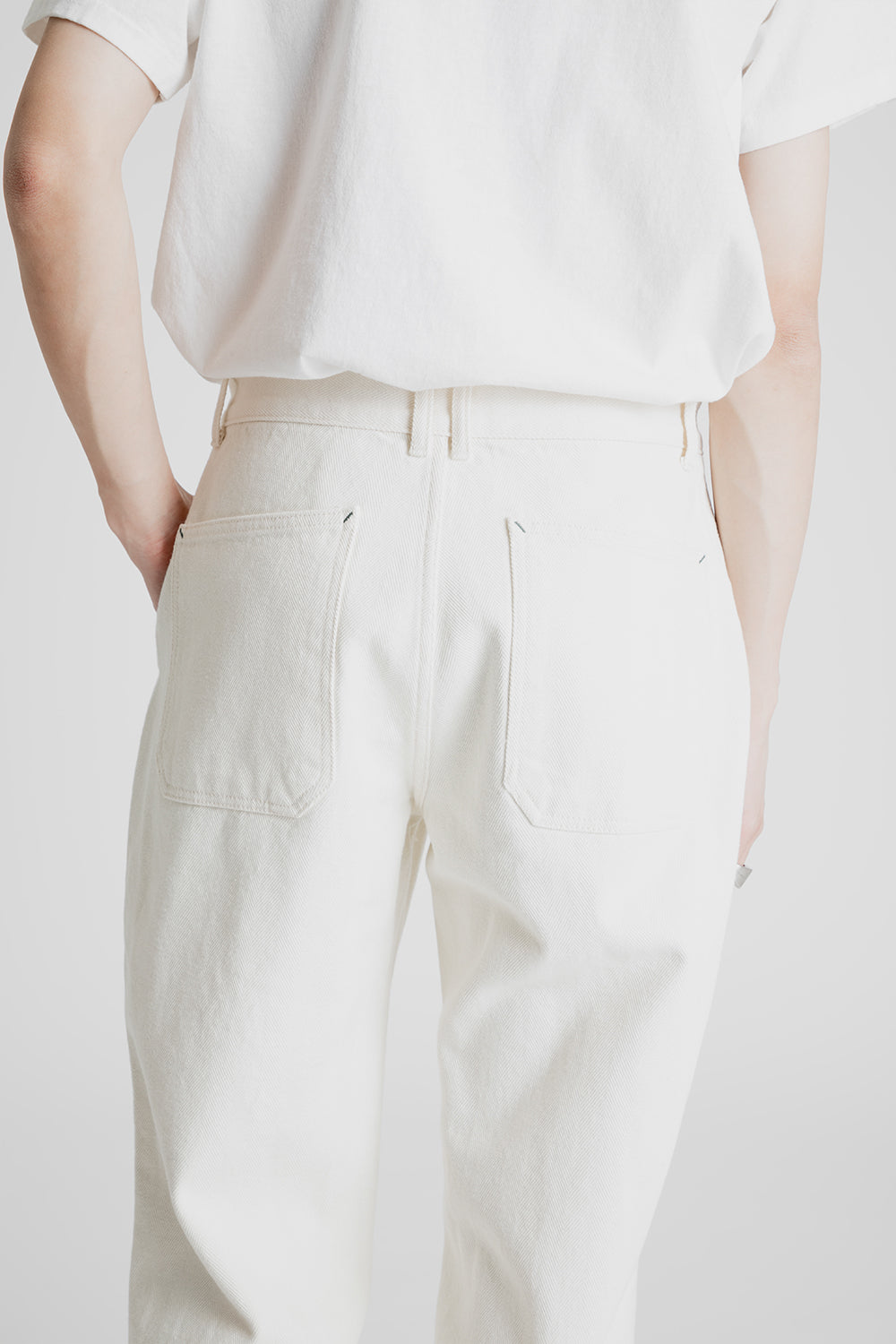Uniform Bridge Deck Pants in Ivory