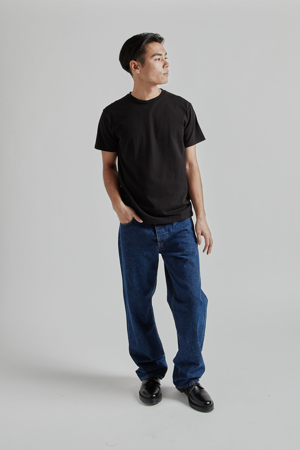 Velva Sheen 2 Pack Crewneck Tee Black Black 10