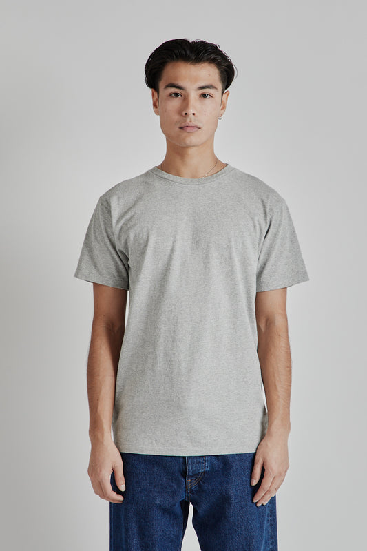Velva Sheen 2 Pack Crewneck Tee Heather Grey 02