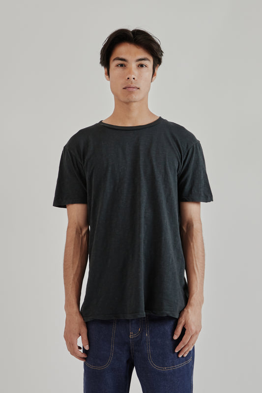 Velva Sheen SS25 Rolled Regular Short Sleeve Tee Black 23