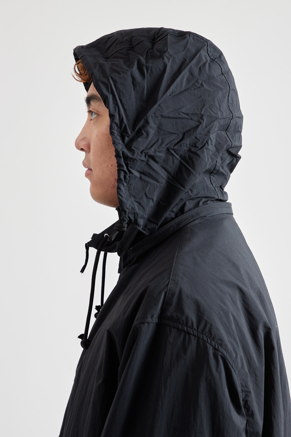 Travel Nylon Packable Jacket - Black - Wallace Mercantile Shop