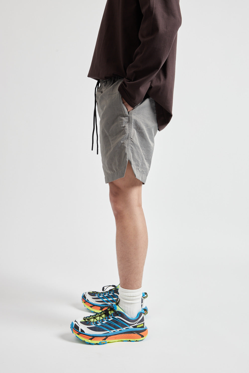 Mike Shorts - Light Grey - Wallace Mercantile Shop