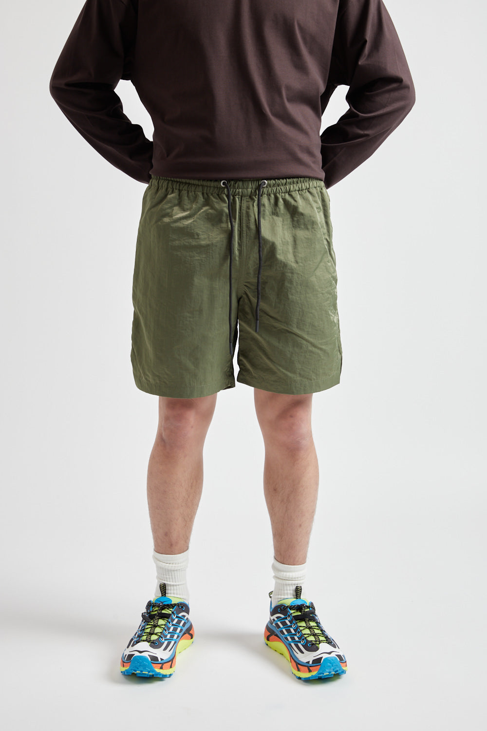 Mike Shorts - Olive - Wallace Mercantile Shop