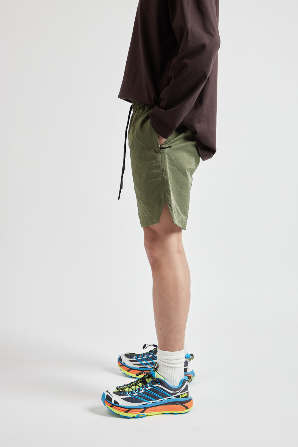 Mike Shorts - Olive - Wallace Mercantile Shop