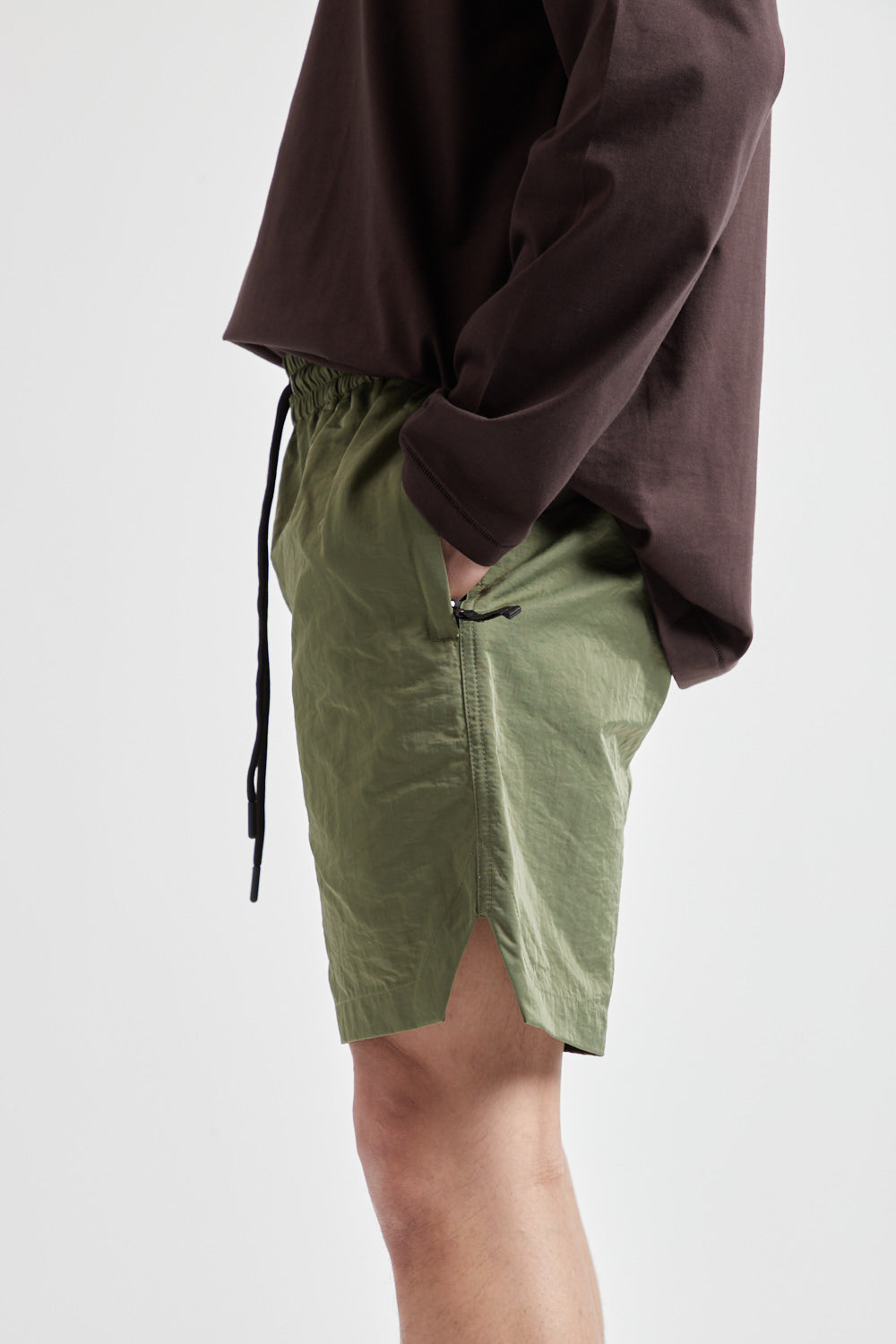 Mike Shorts - Olive - Wallace Mercantile Shop
