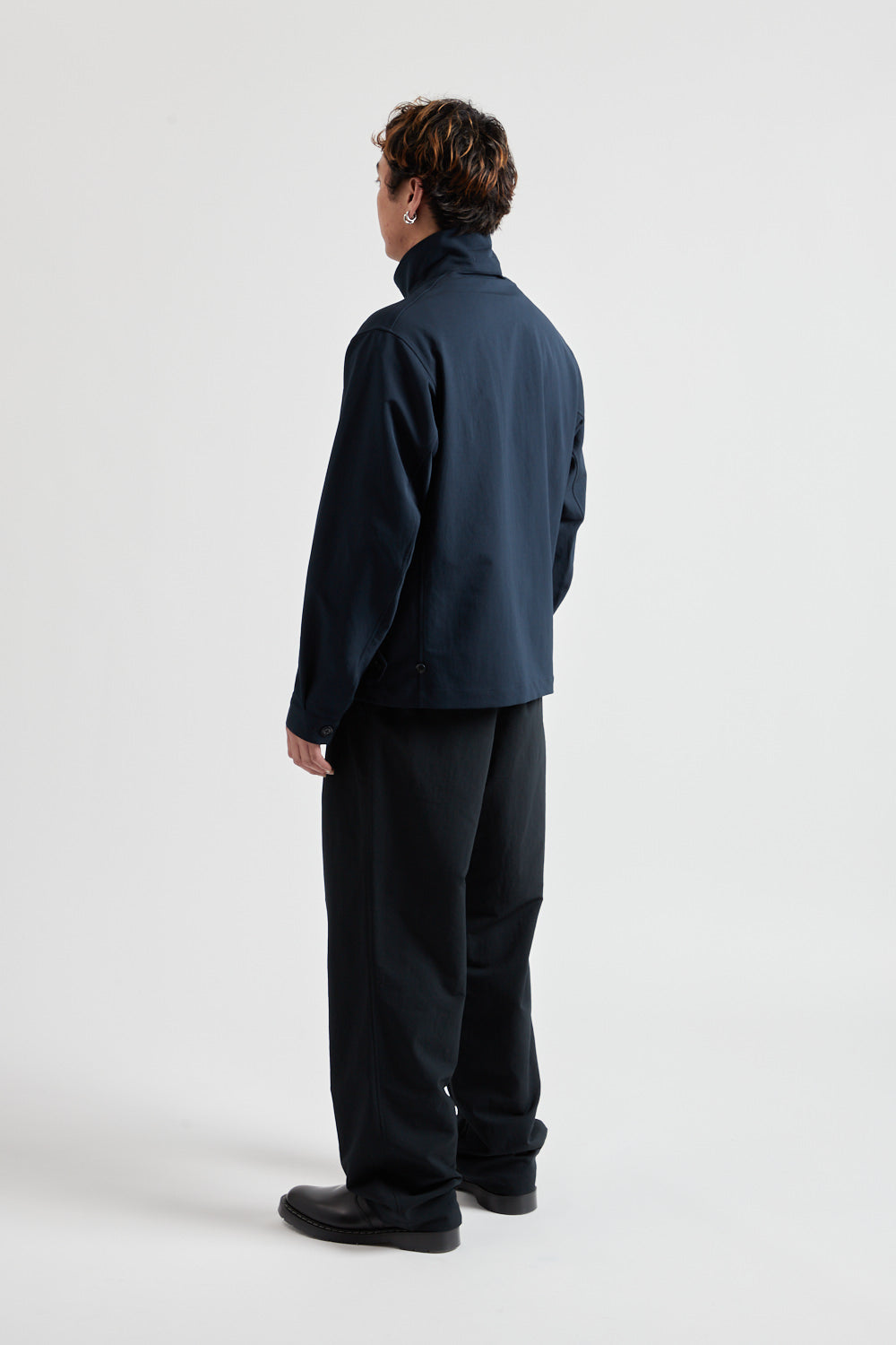 ALPHADRY Crew Jacket - Navy - Wallace Mercantile Shop