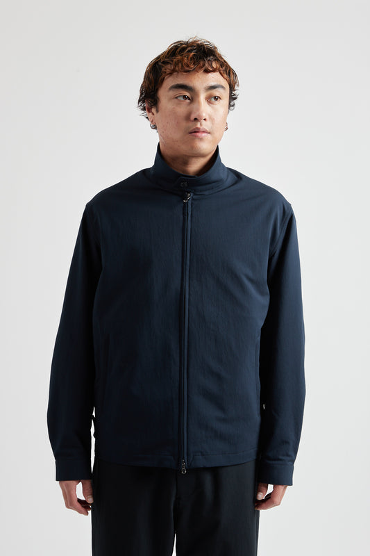ALPHADRY Crew Jacket - Navy - Wallace Mercantile Shop