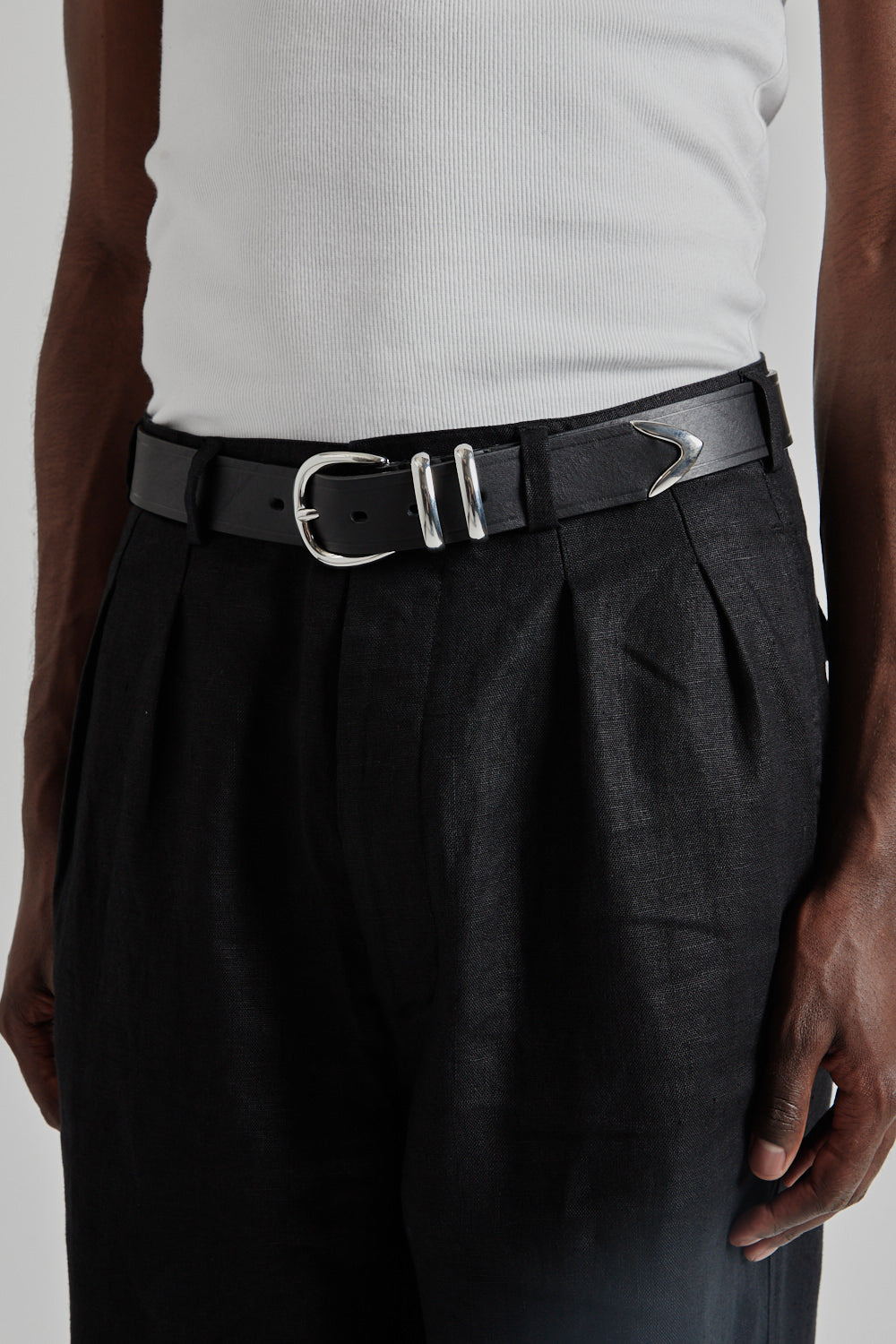 Tip End Belt - Black - Wallace Mercantile Shop