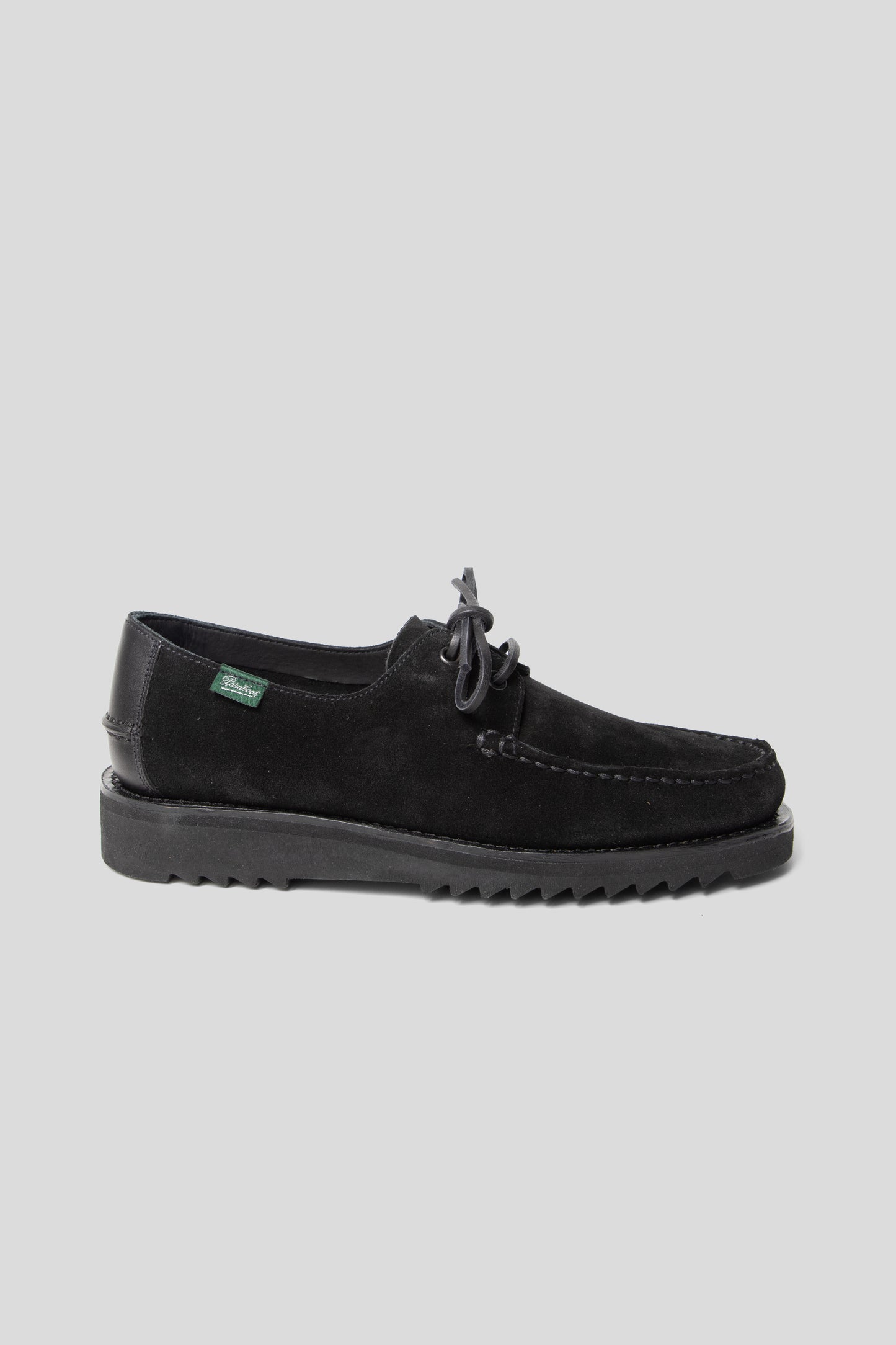 Wallace Mercantile Kaptain Sunshine x Paraboot Domingue Suede Black 01
