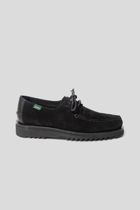 Wallace Mercantile Kaptain Sunshine x Paraboot Domingue Suede Black 01