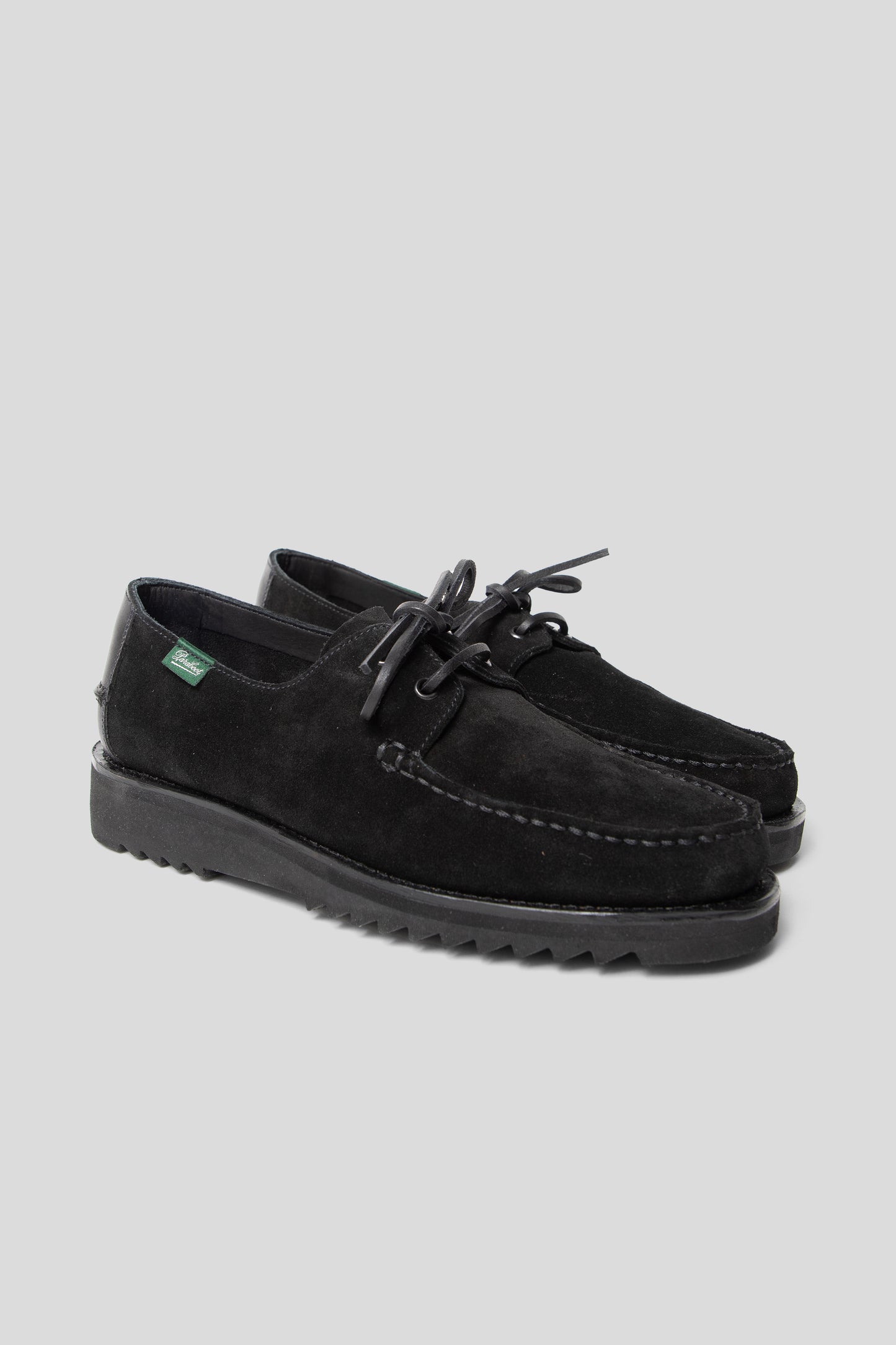 Wallace Mercantile Kaptain Sunshine x Paraboot Domingue Suede Black 02
