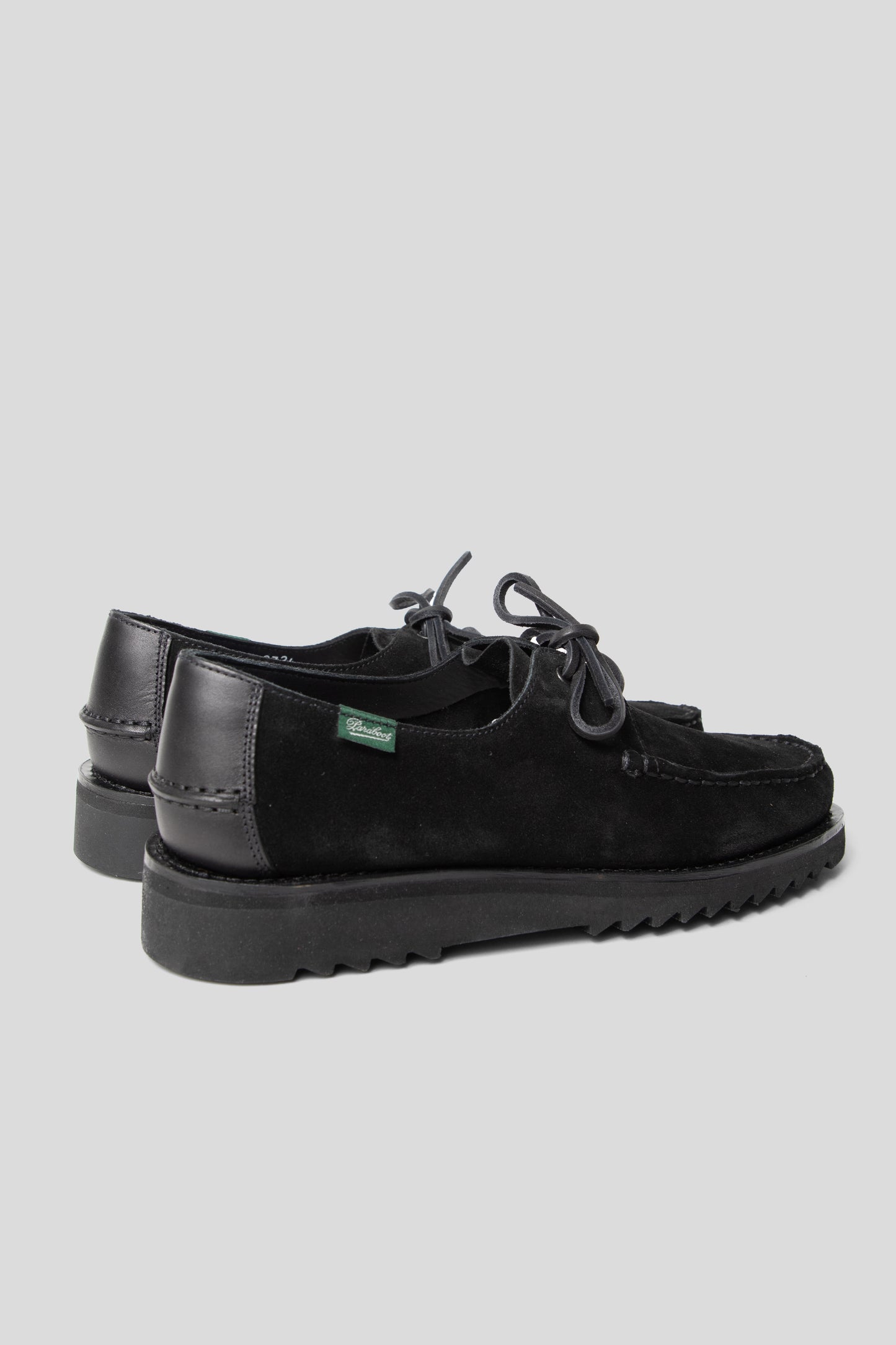 Wallace Mercantile Kaptain Sunshine x Paraboot Domingue Suede Black 03