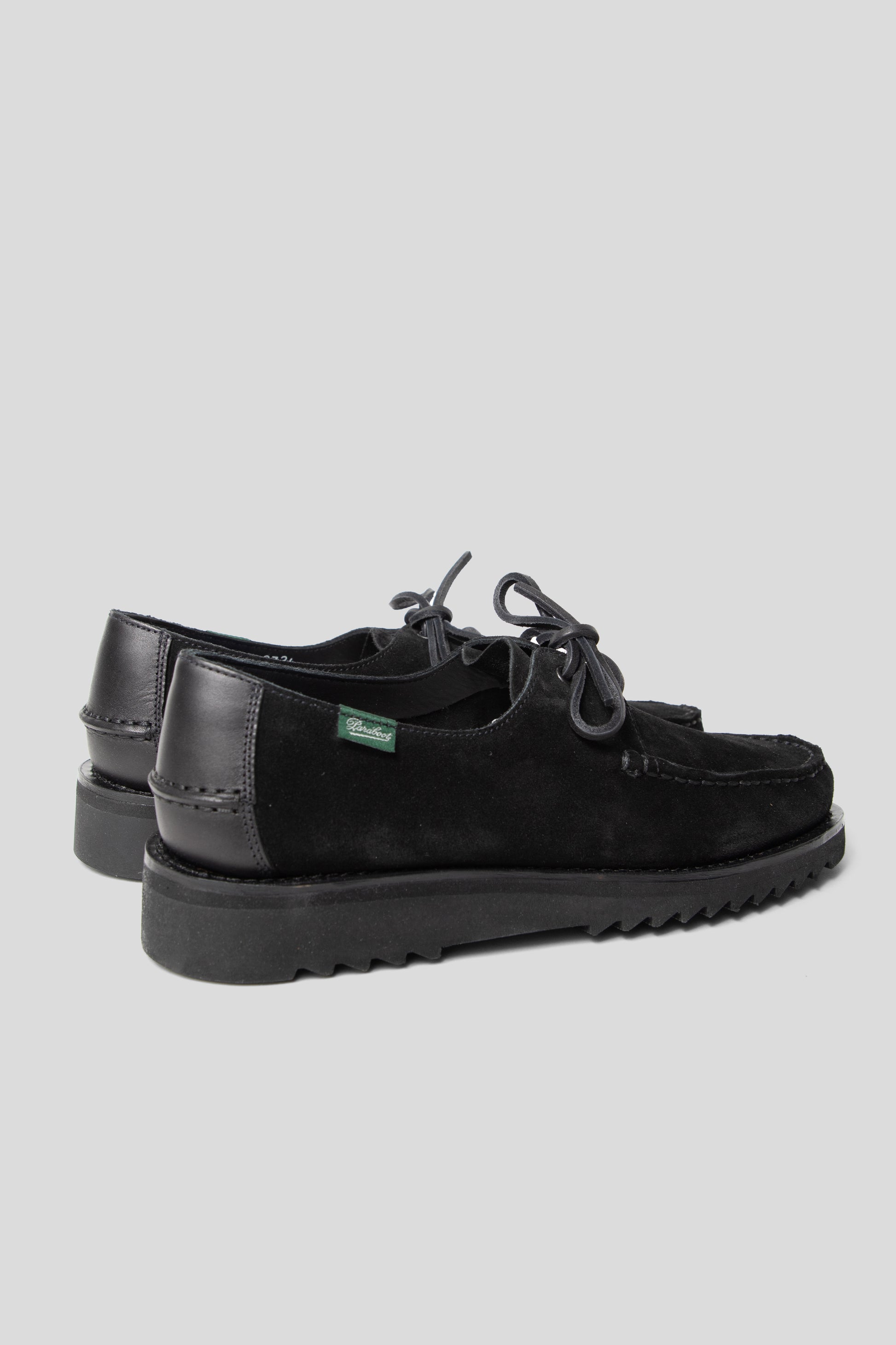 Wallace Mercantile Kaptain Sunshine x Paraboot Domingue Suede Black 03