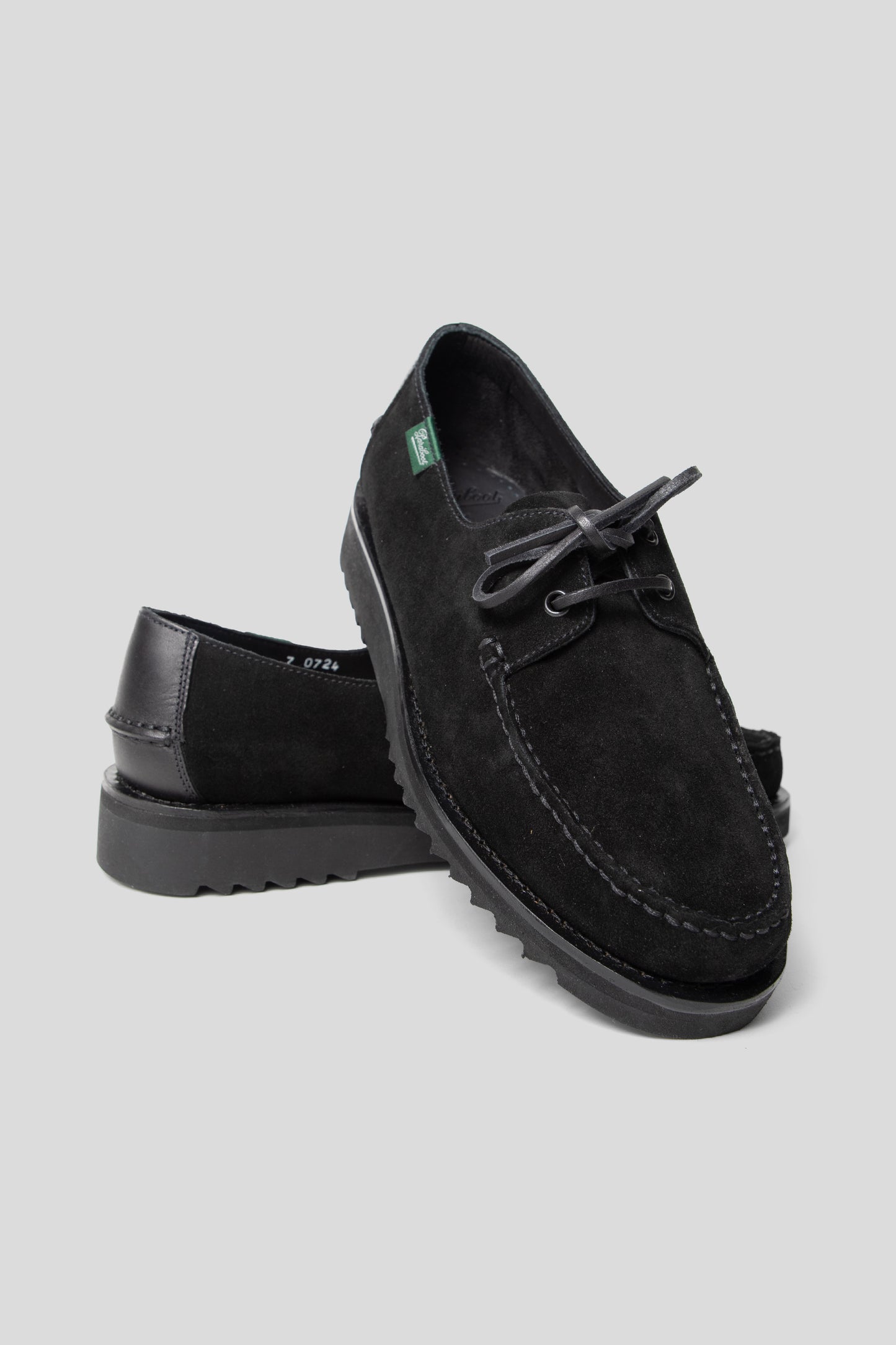 Wallace Mercantile Kaptain Sunshine x Paraboot Domingue Suede Black 04