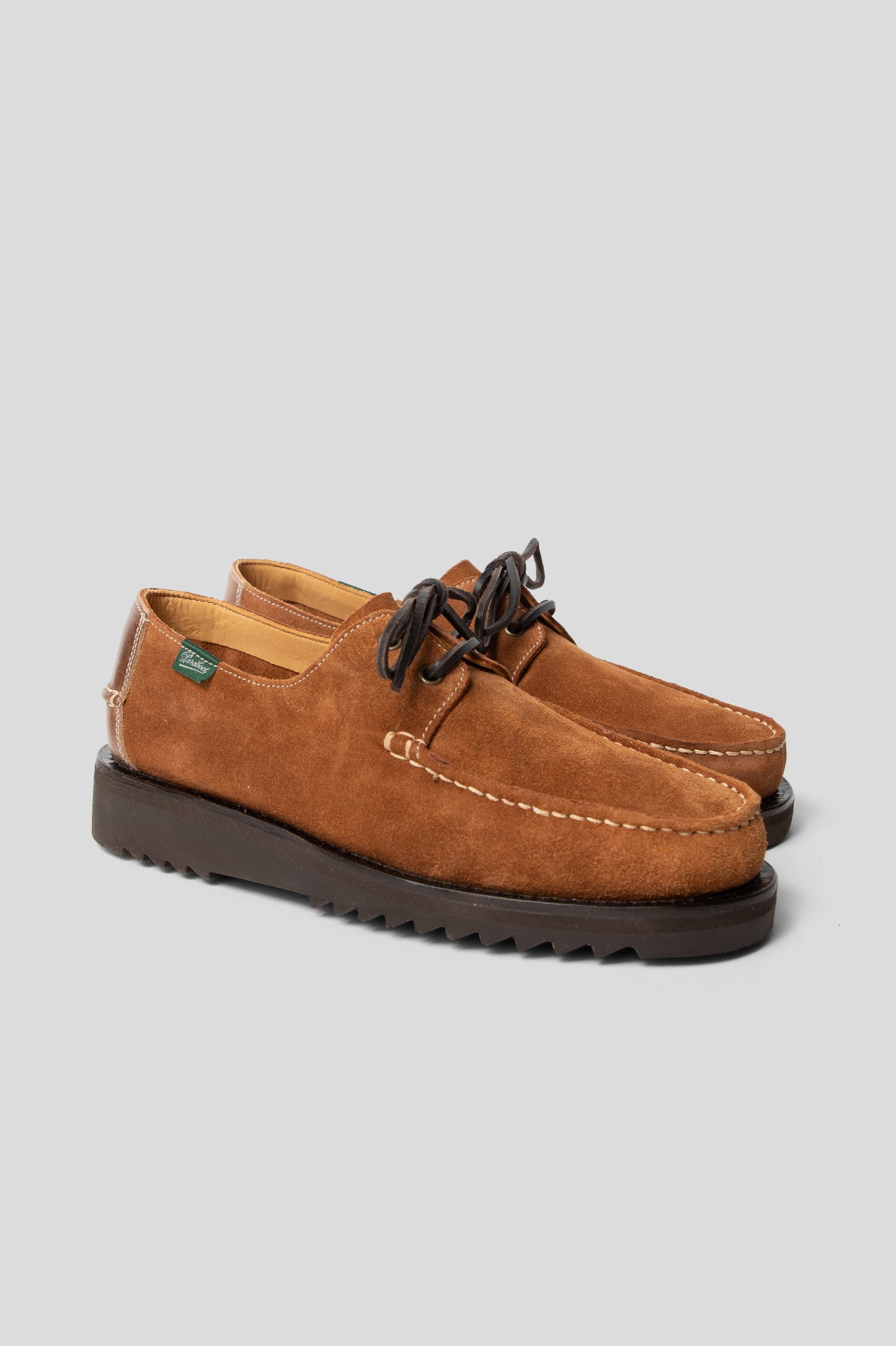 Wallace Mercantile Kaptain Sunshine x Paraboot Domingue Suede Camel 03