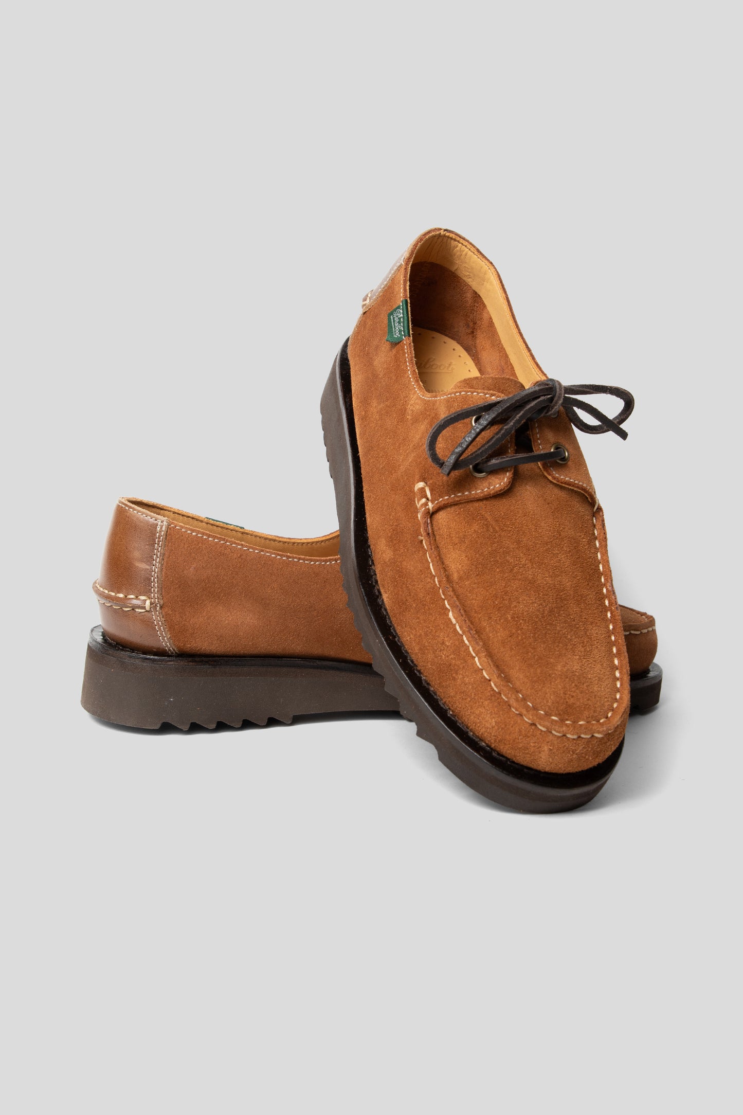Wallace Mercantile Kaptain Sunshine x Paraboot Domingue Suede Camel 05