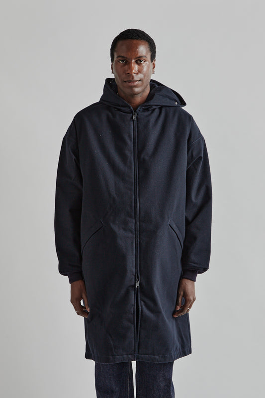 Wool GORE-TEX Cadet Coat Down Liner - Navy