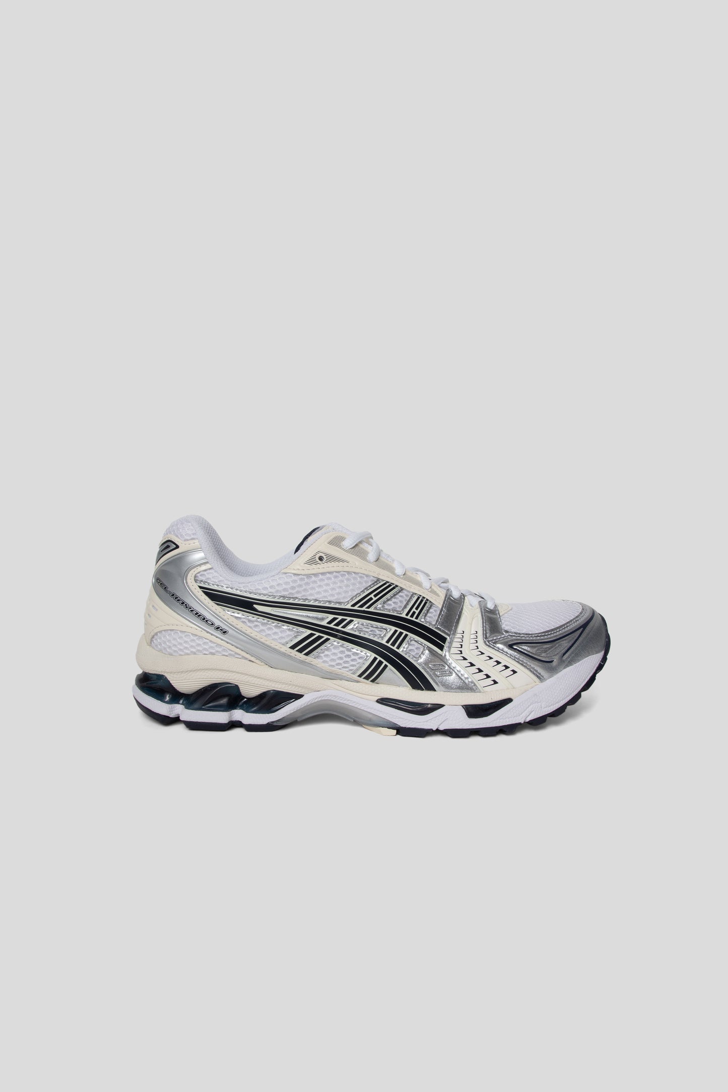 Asics Women's Gel Kayano 14 in White and Midnight