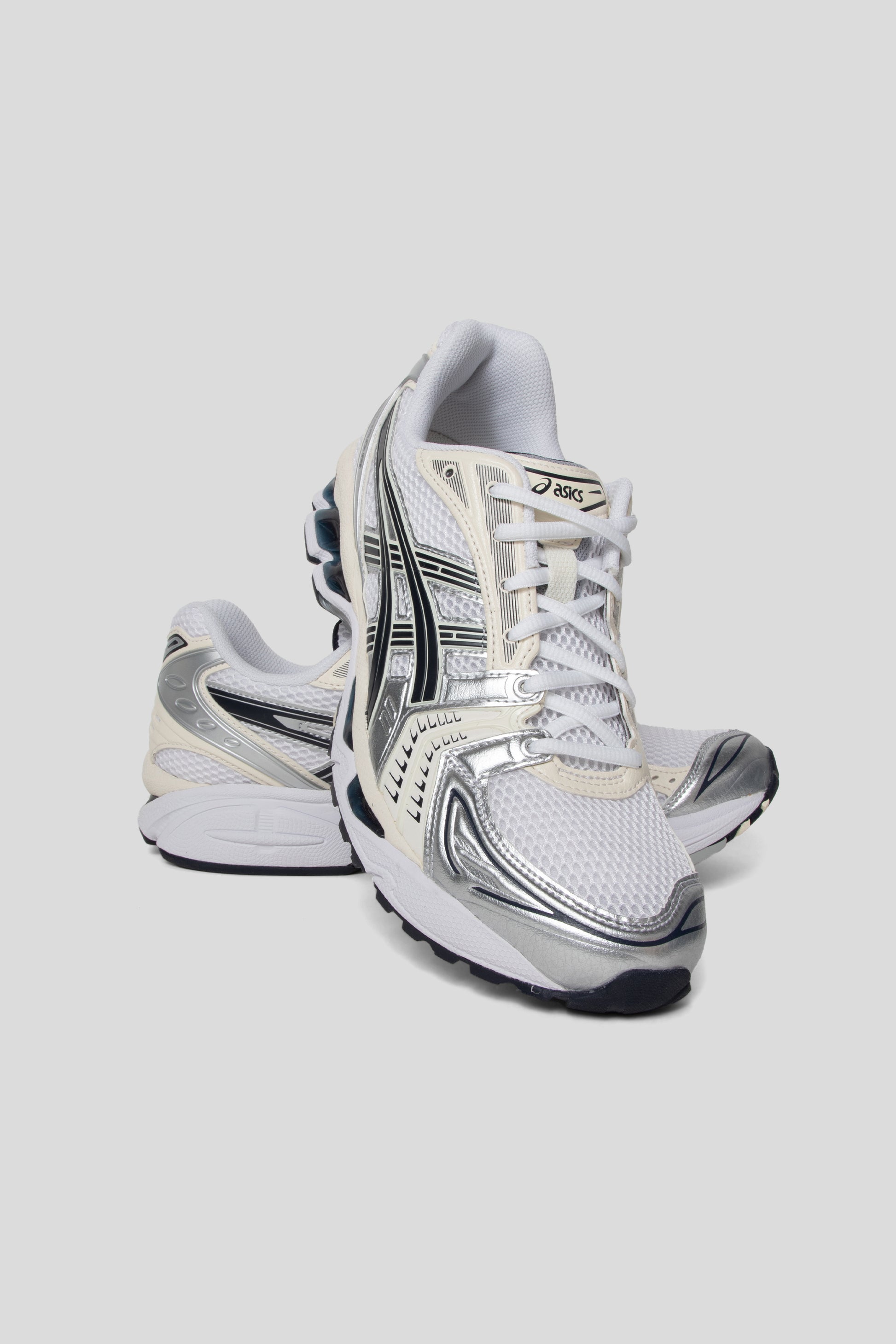 Asics Women's Gel Kayano 14 in White and Midnight