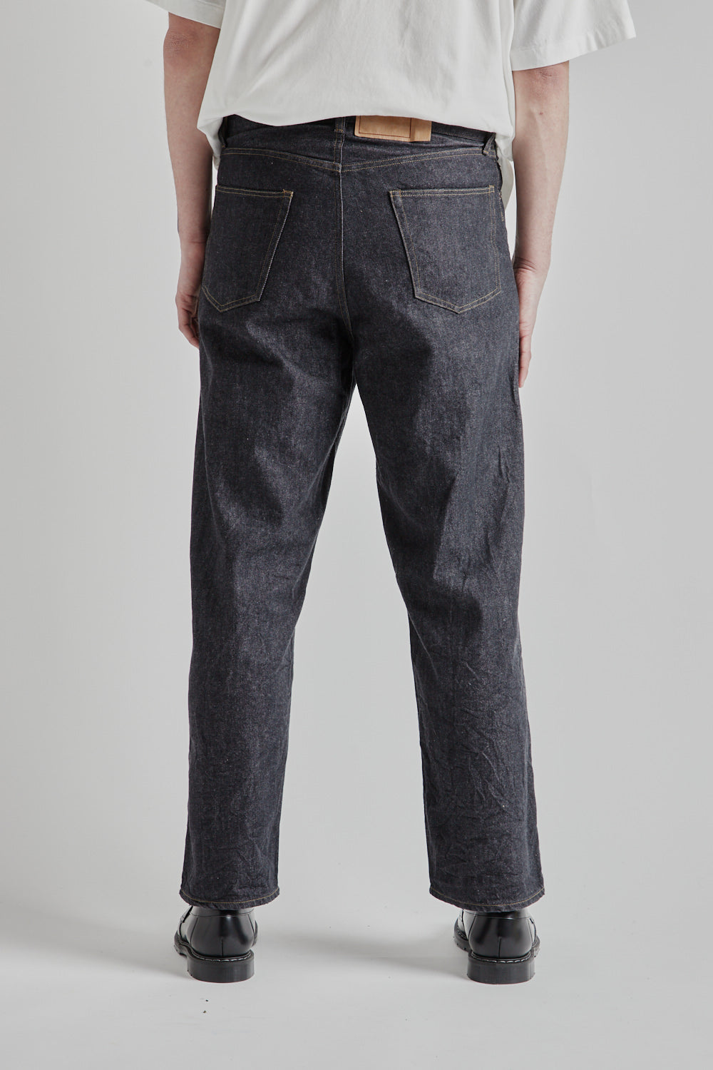 Blurhms 13.5oz Denim Pants Classic in Sulfur Black