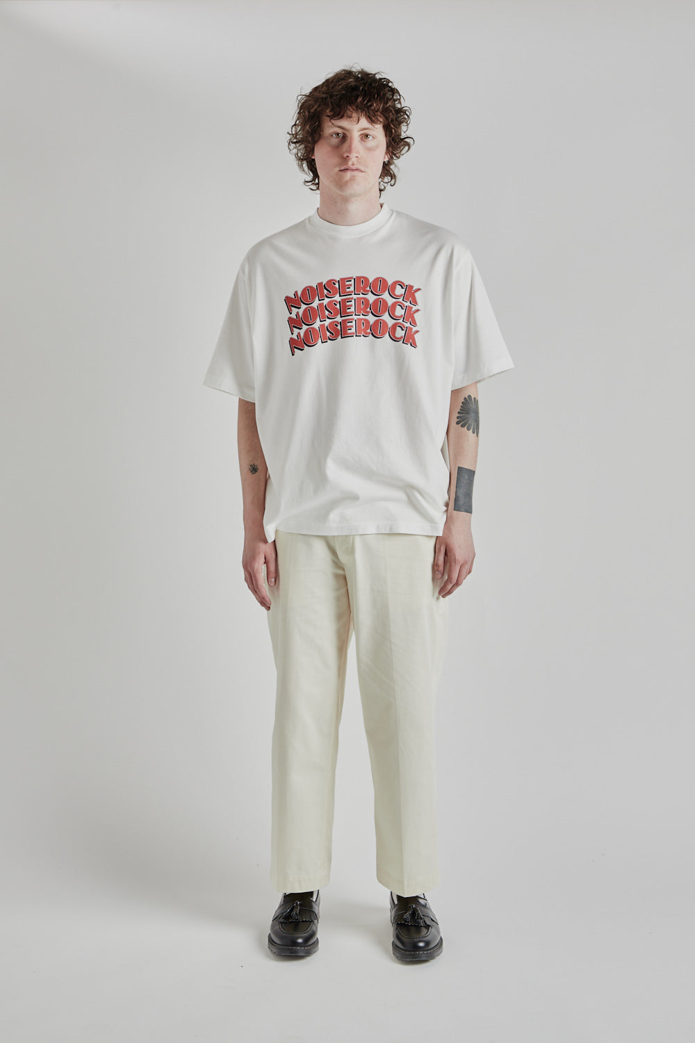 Blurhms 2046D Chino Pants in Ivory