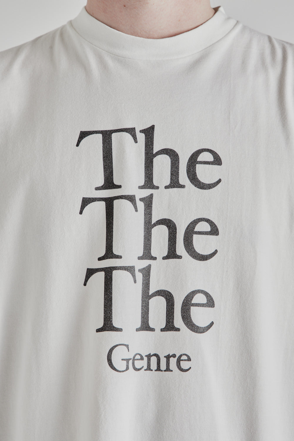 Blurhms Rootstock The Genre The Print Wide Tee in White
