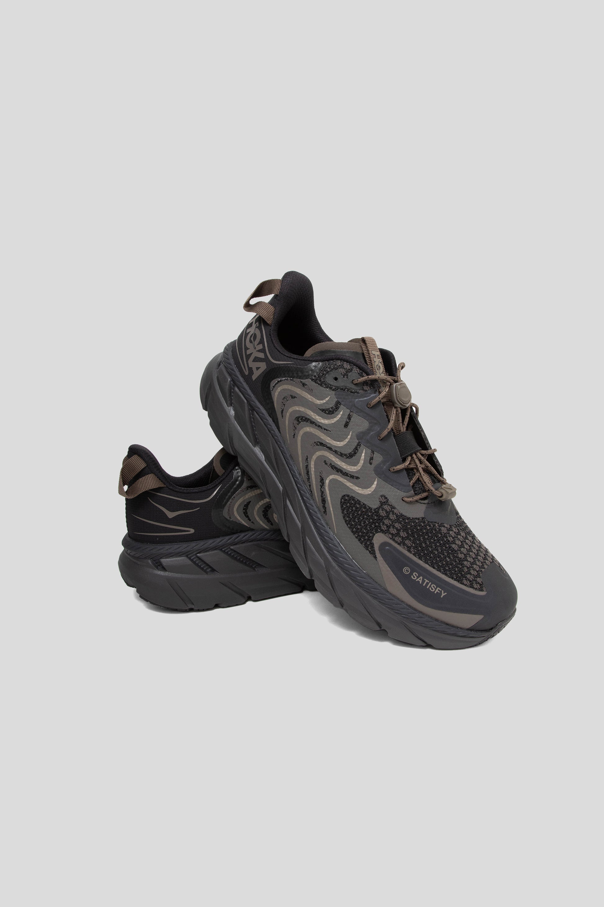 Hoka Clifton LS X Satisfy Running in Forged Iron