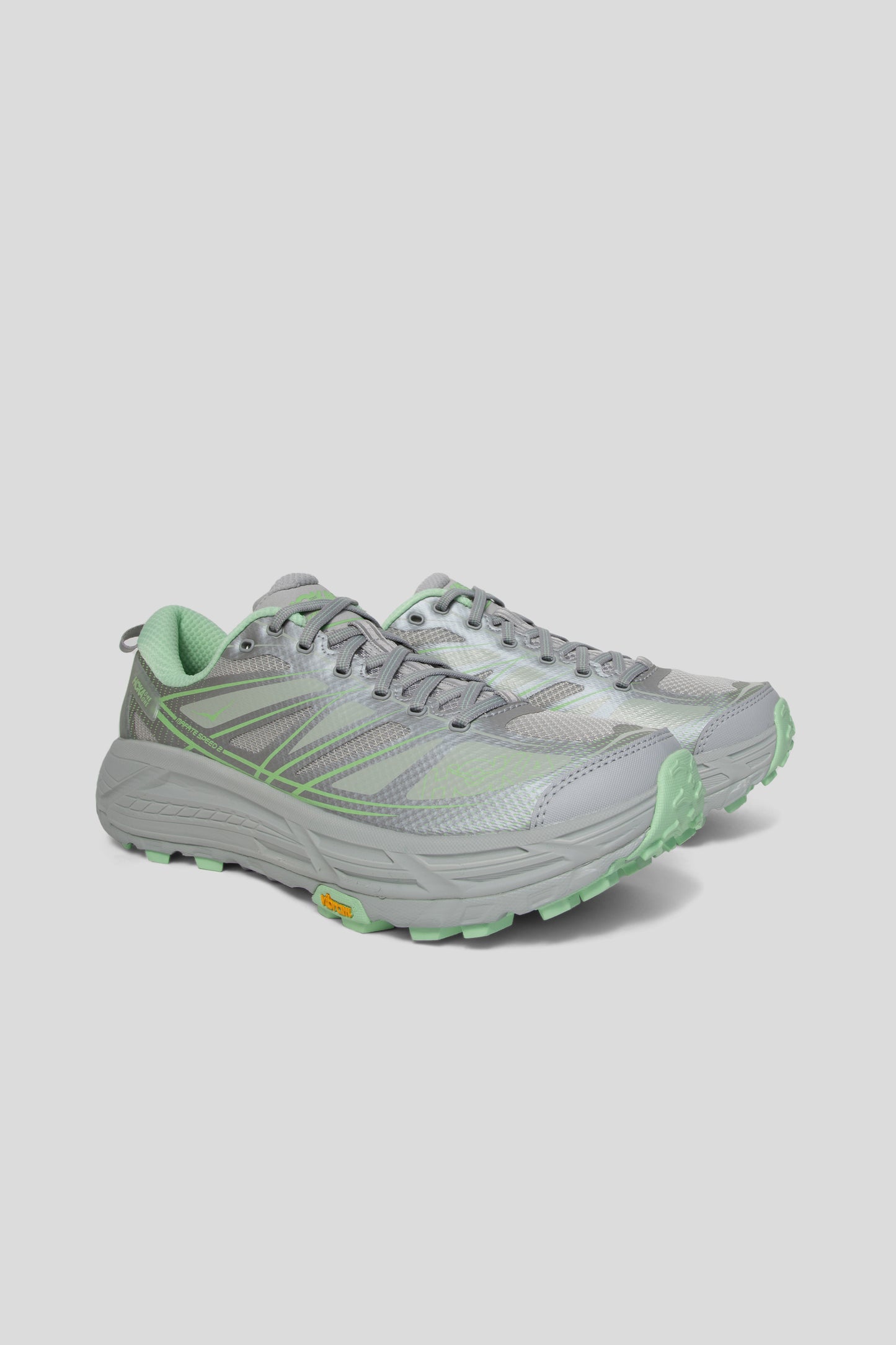 Hoka All Gender Mafate Speed 2 in Mercury/Harbor Mist