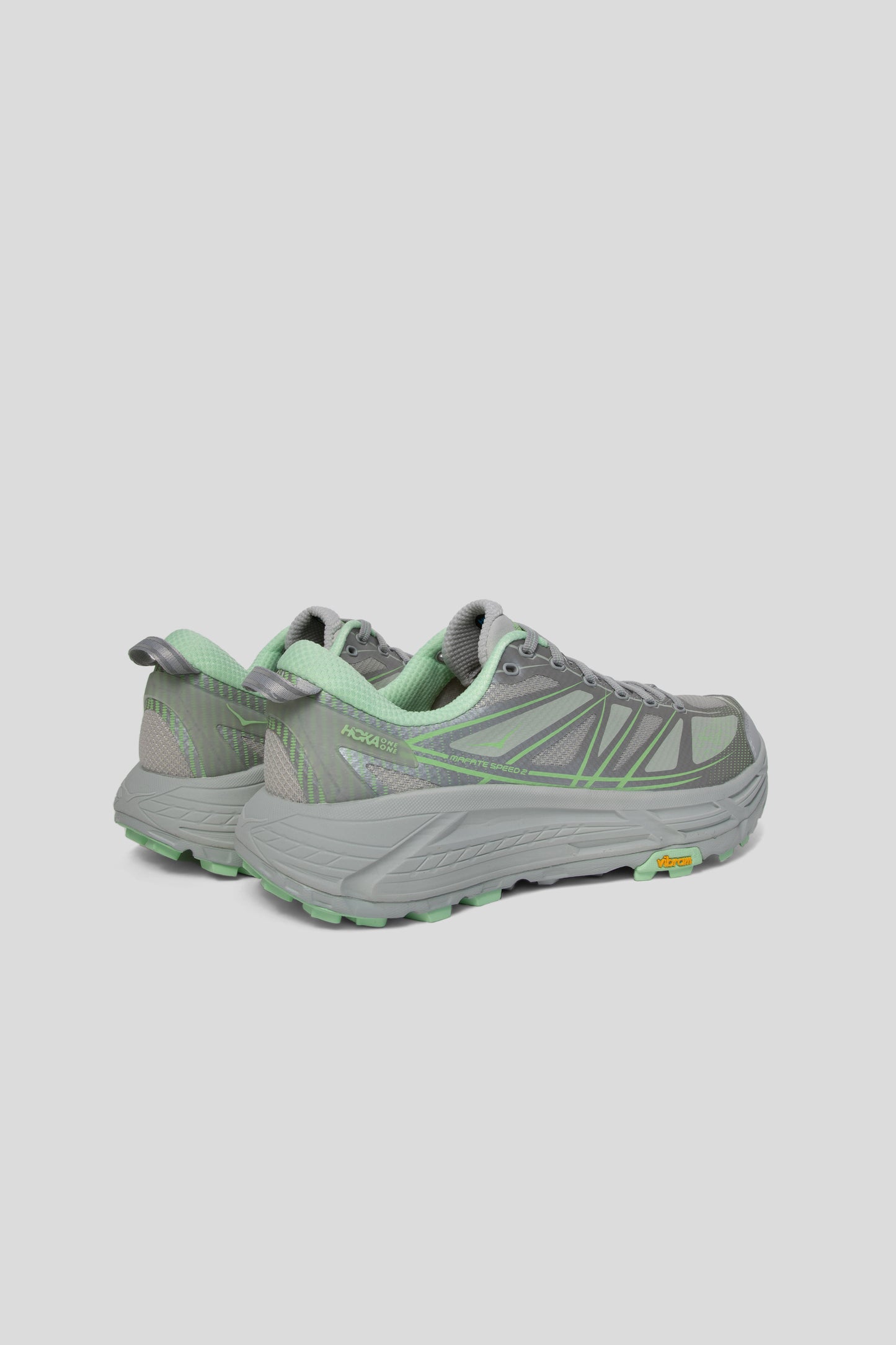 Hoka All Gender Mafate Speed 2 in Mercury/Harbor Mist