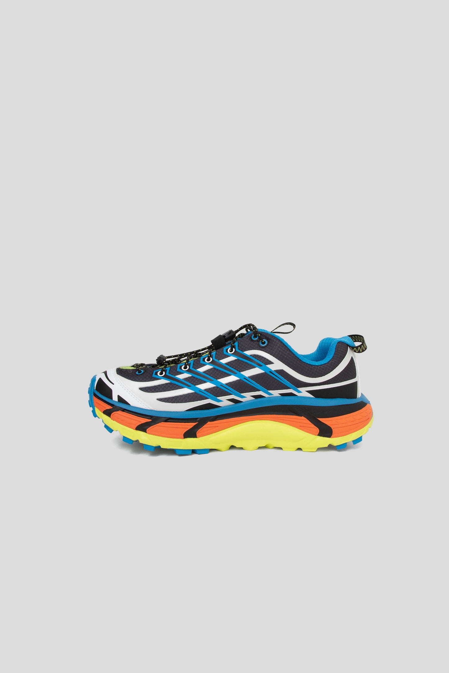 Hoka All Gender Mafate Three2 in Black Diva Blue