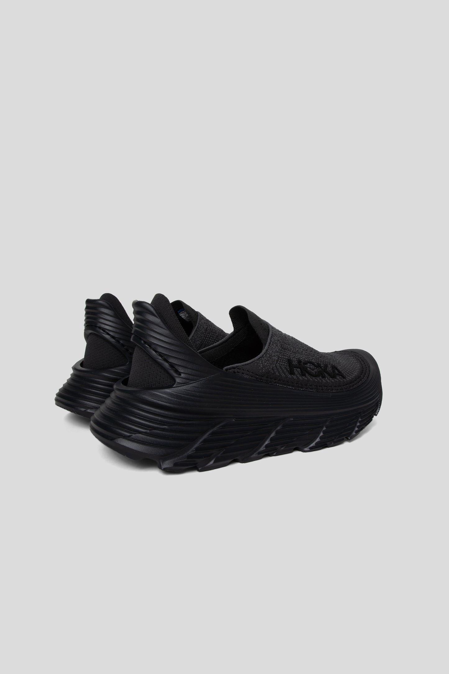 Hoka All Gender Restore TC in Black/Black