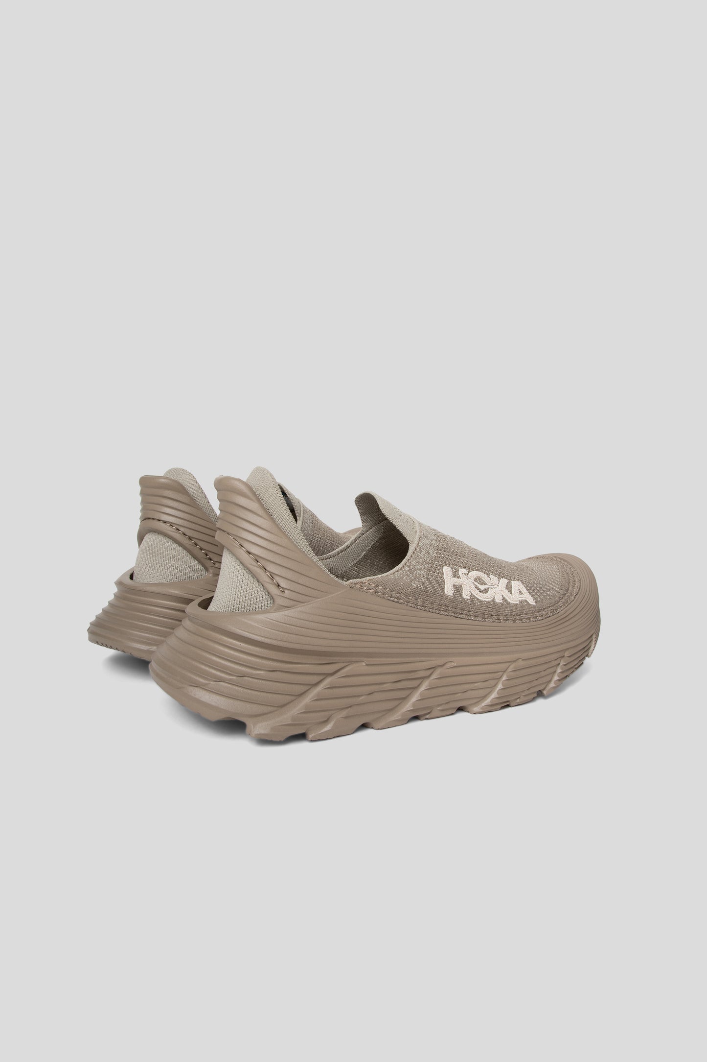 Hoka All Gender Restore TC in Dune/Oxford Tan