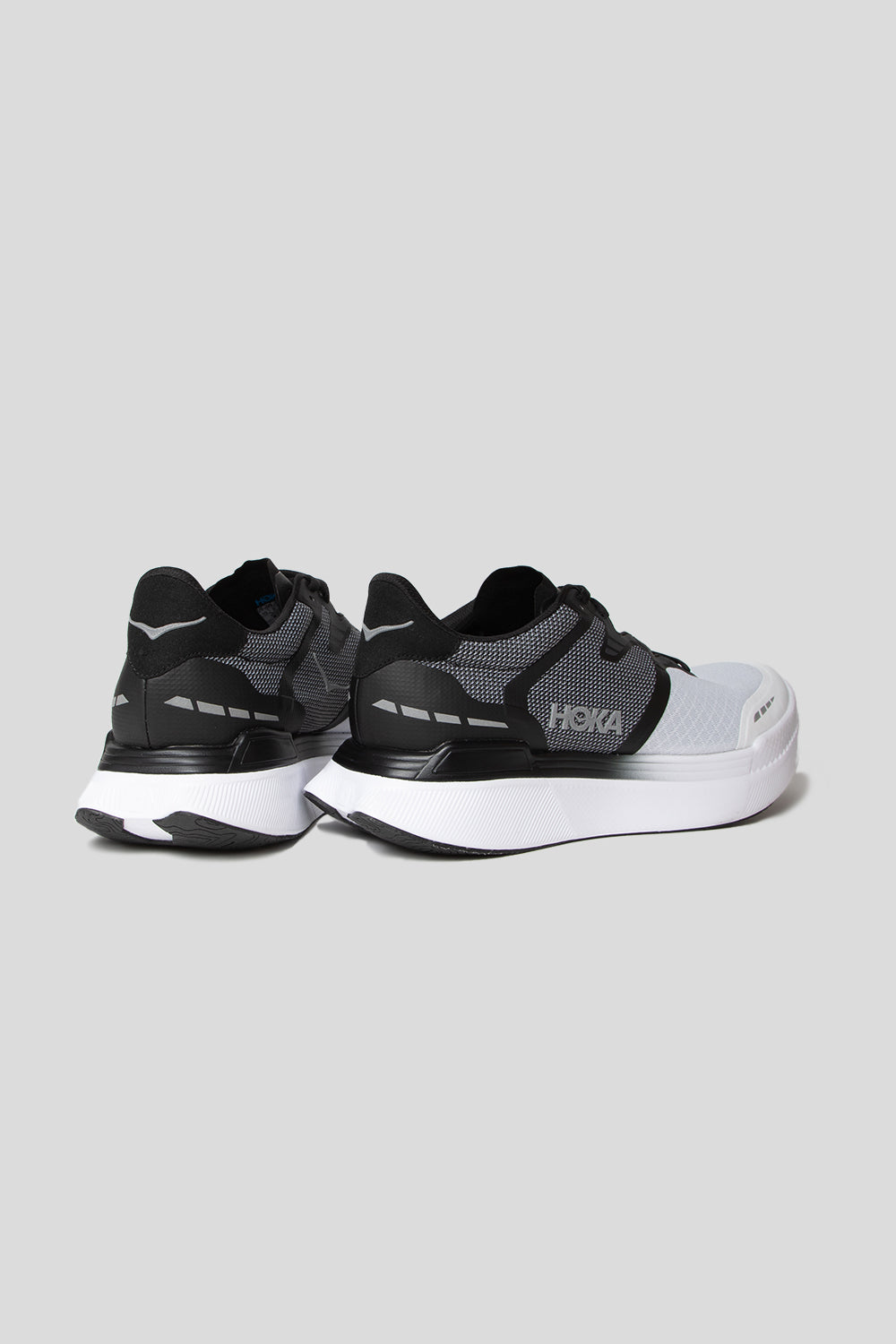 Hoka All Gender Transport X in Black/White
