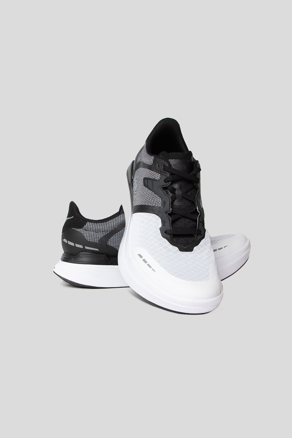 Hoka All Gender Transport X in Black/White