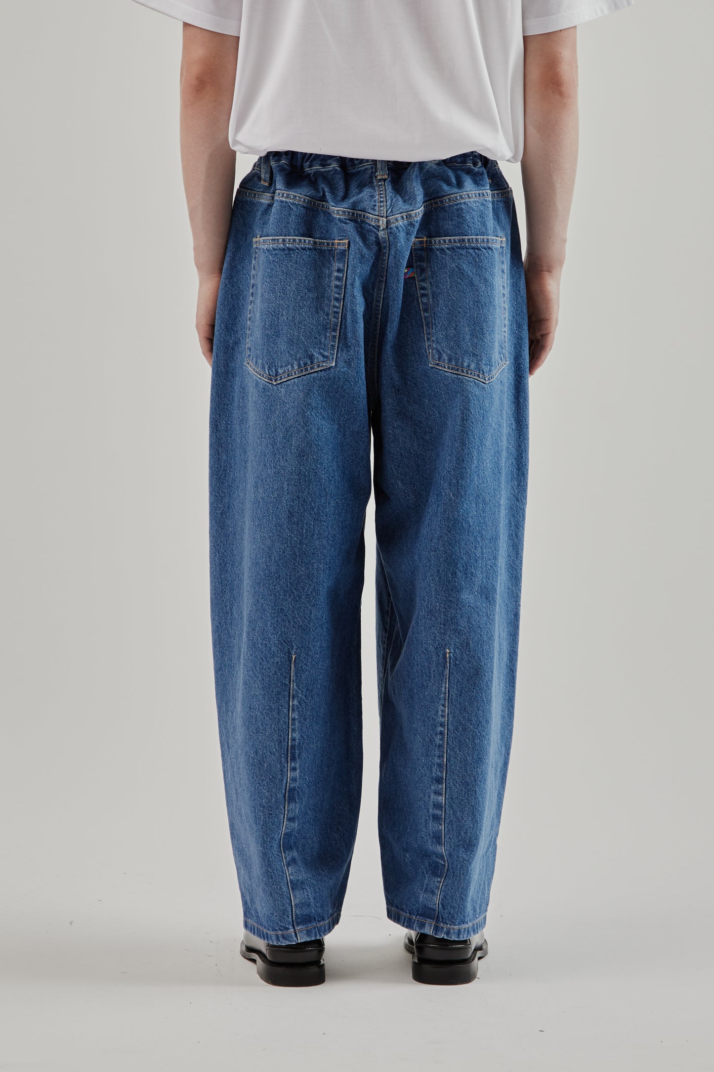 is-ness FW25 5 Pocket Balloon Pants Indigo 15