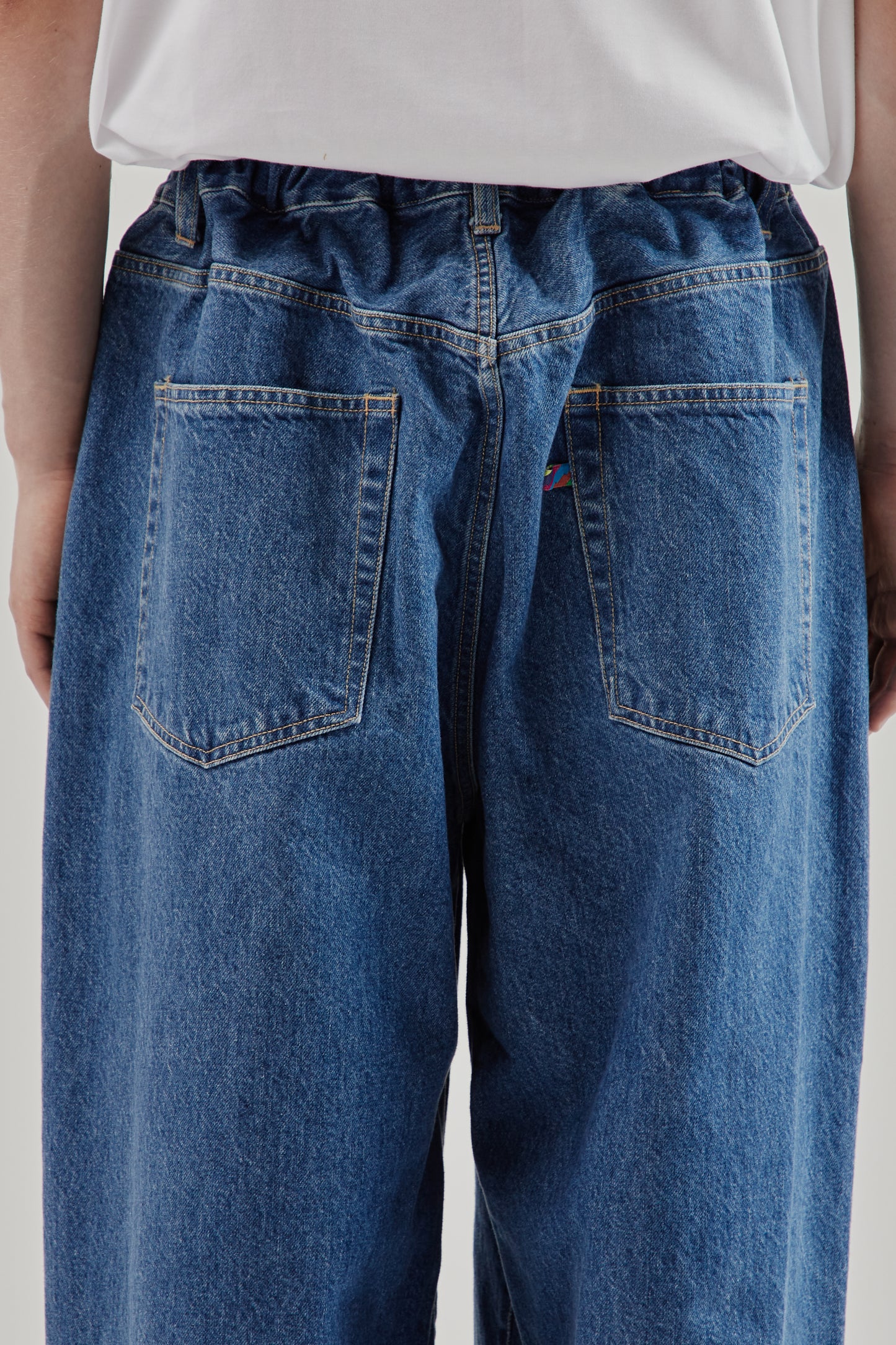 is-ness FW25 5 Pocket Balloon Pants Indigo 16