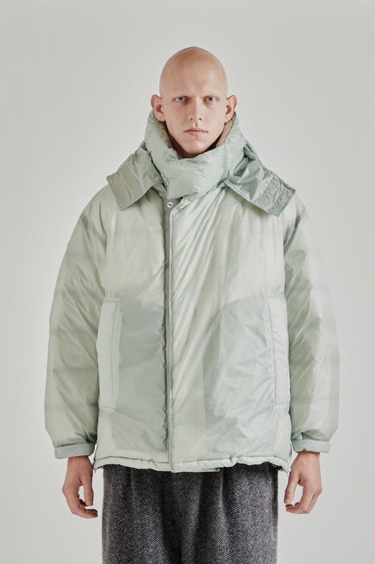 is-ness x Y(dot) By Nordisk Down Puffer Jacket - Pale Gray