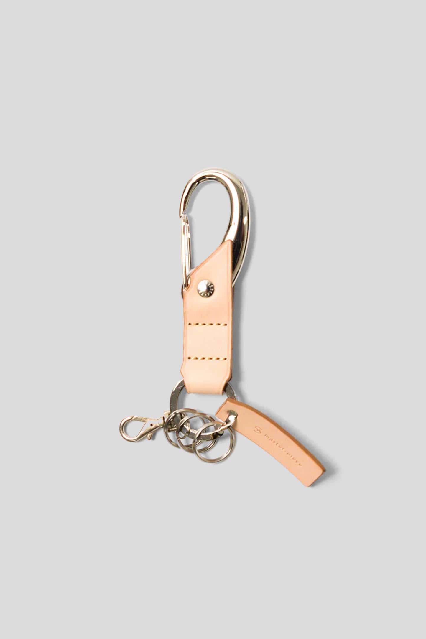 Magatama Key Ring - Beige - Wallace Mercantile Shop