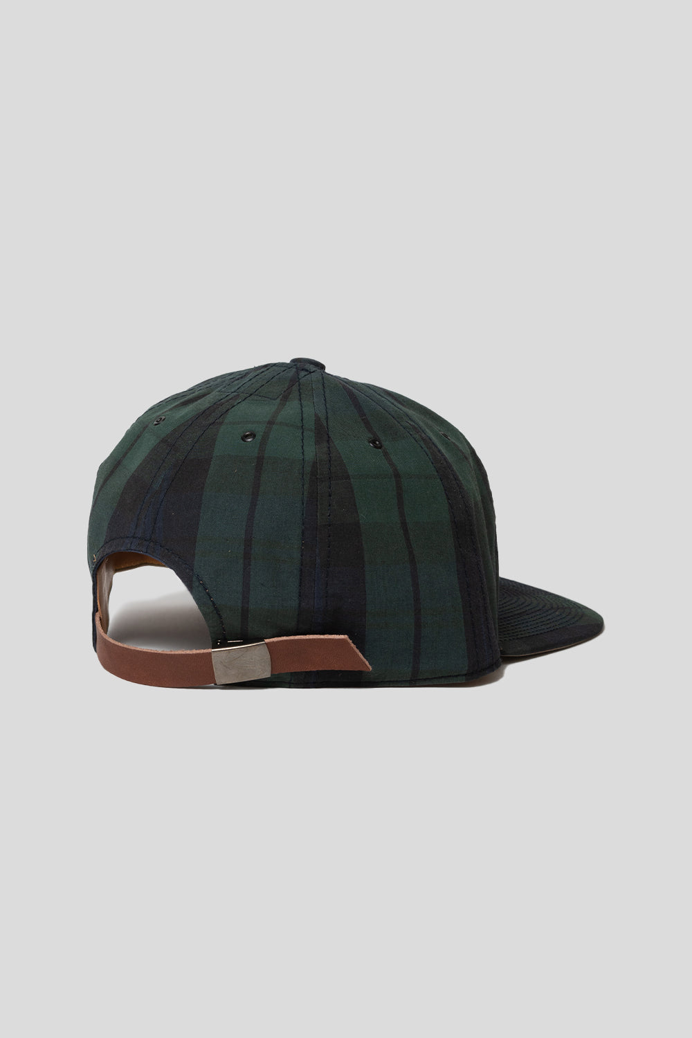 Poten Tartan Cap in Navy