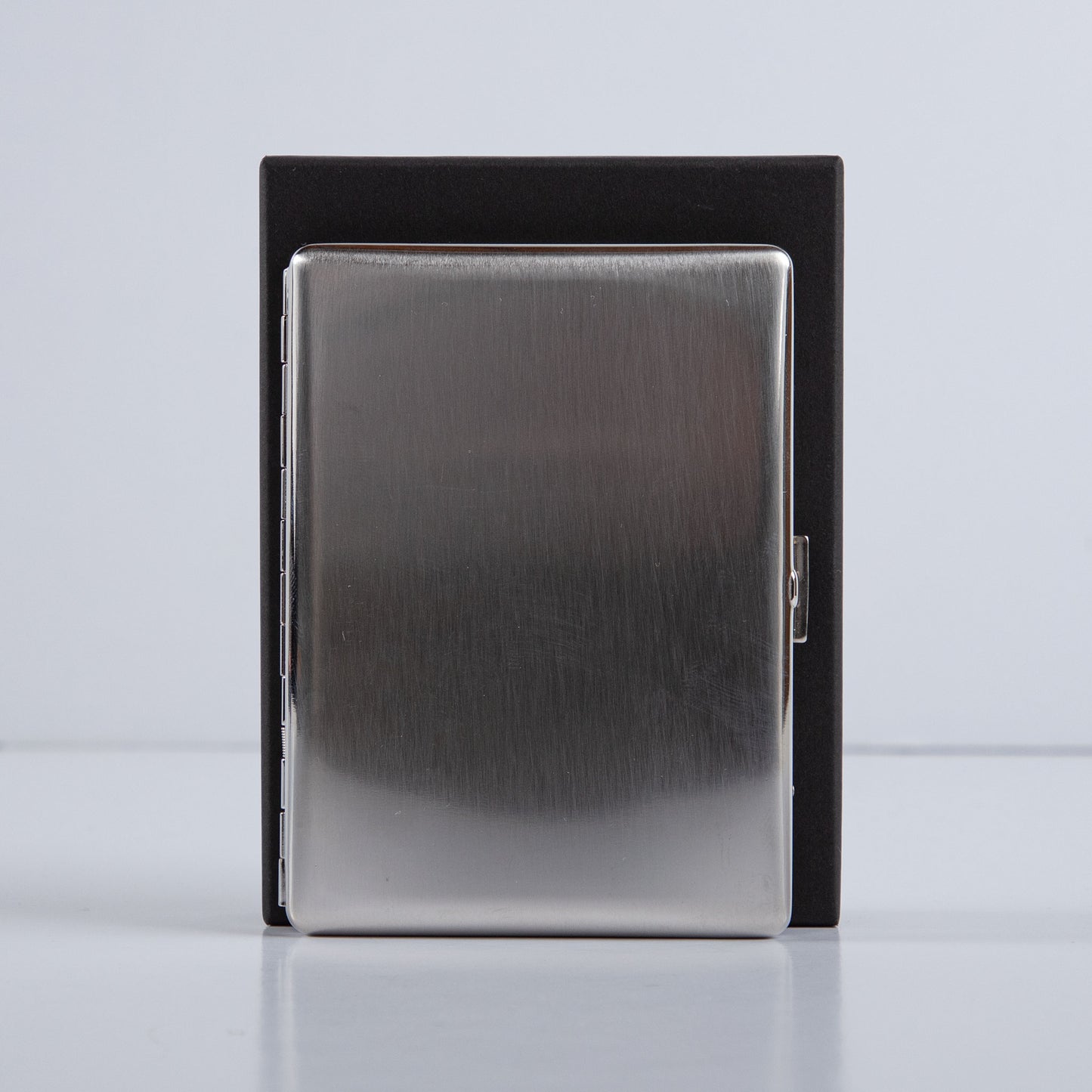 Cosmos Cigarette Case - Silver Satin - Wallace Mercantile Shop